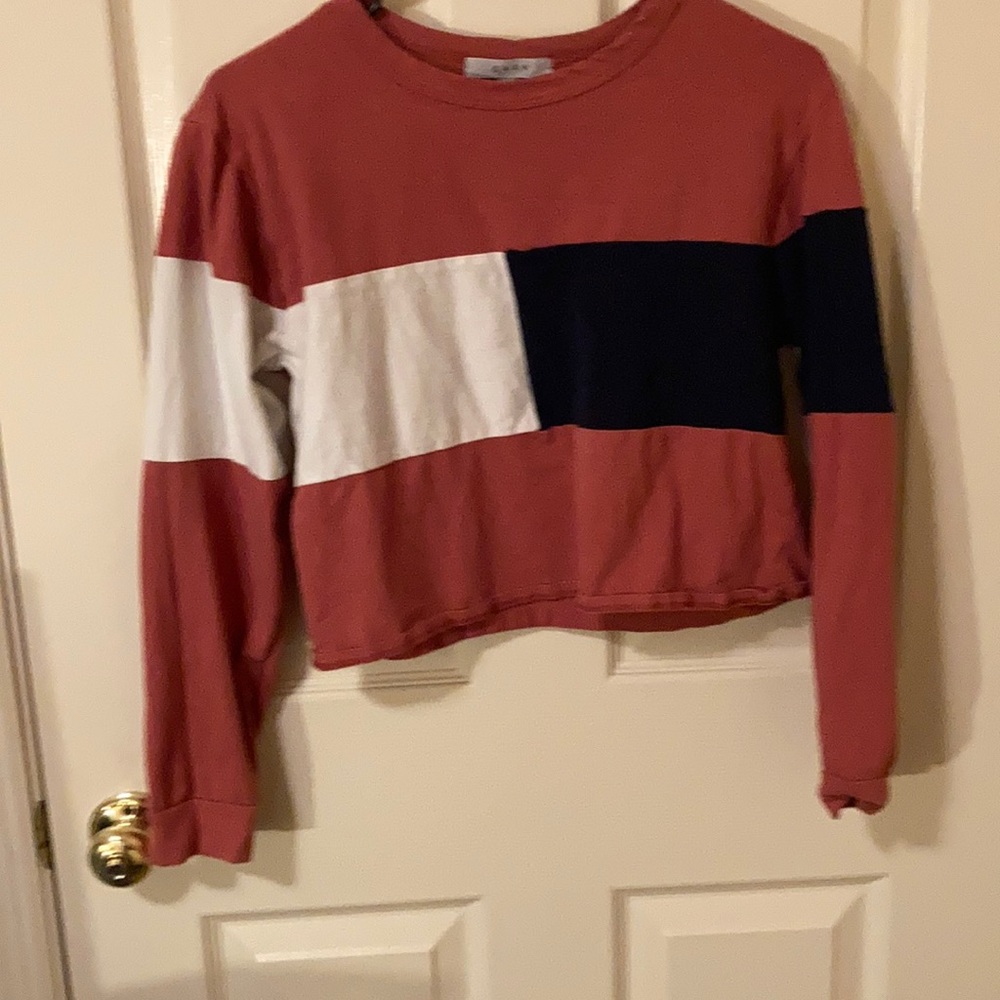 Color block long sleeve